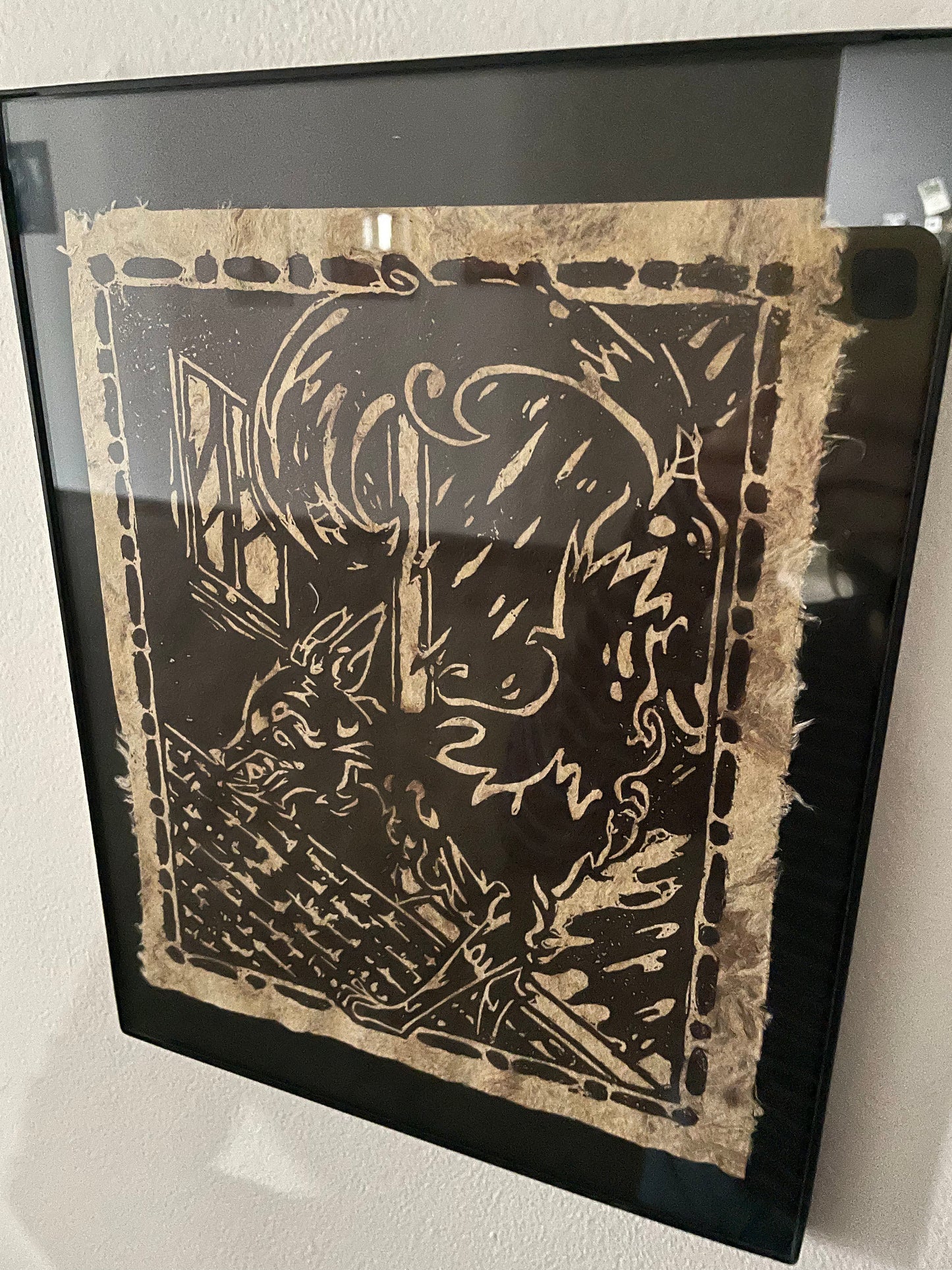 Electra Walker - Relief Print